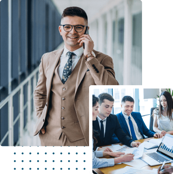 happy business man